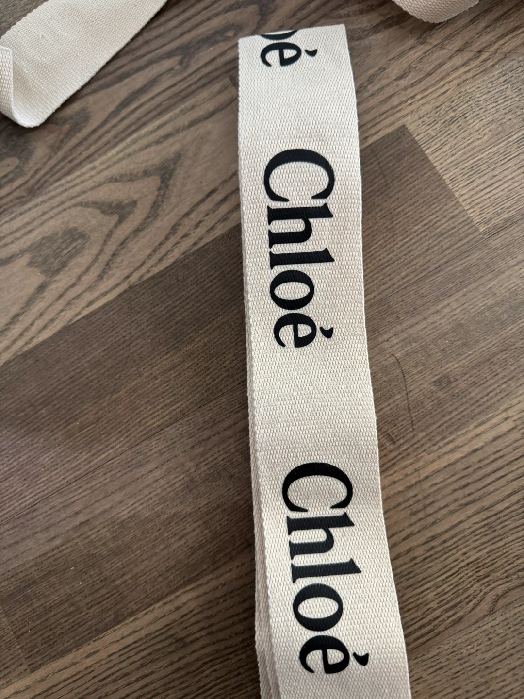 Chloé Logo Canvas Bag Strap - photo 2