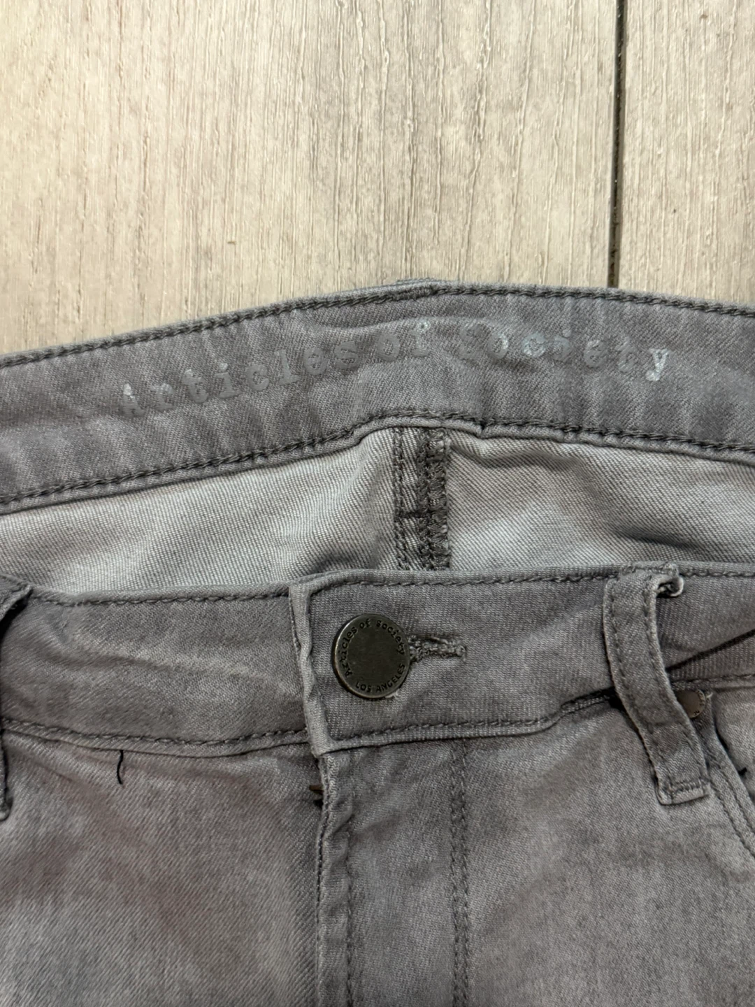 🏈 Articles of Society Gray Jeans - photo 2