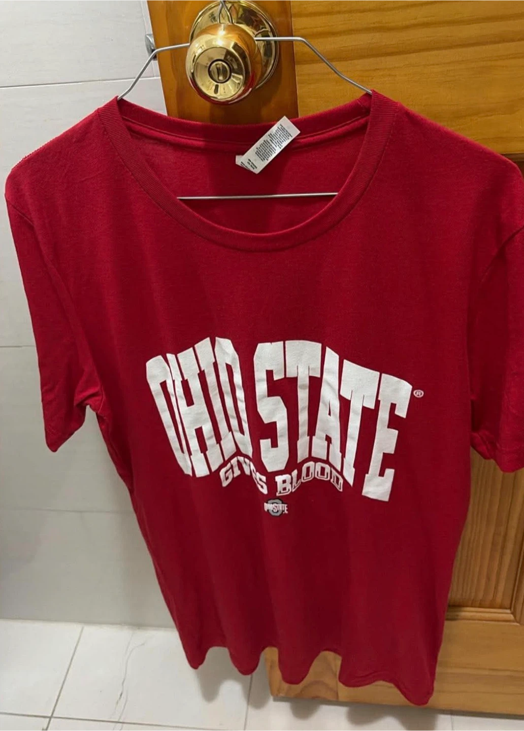 🏈Ohio State Gives Blood Red T-Shirt - photo 2