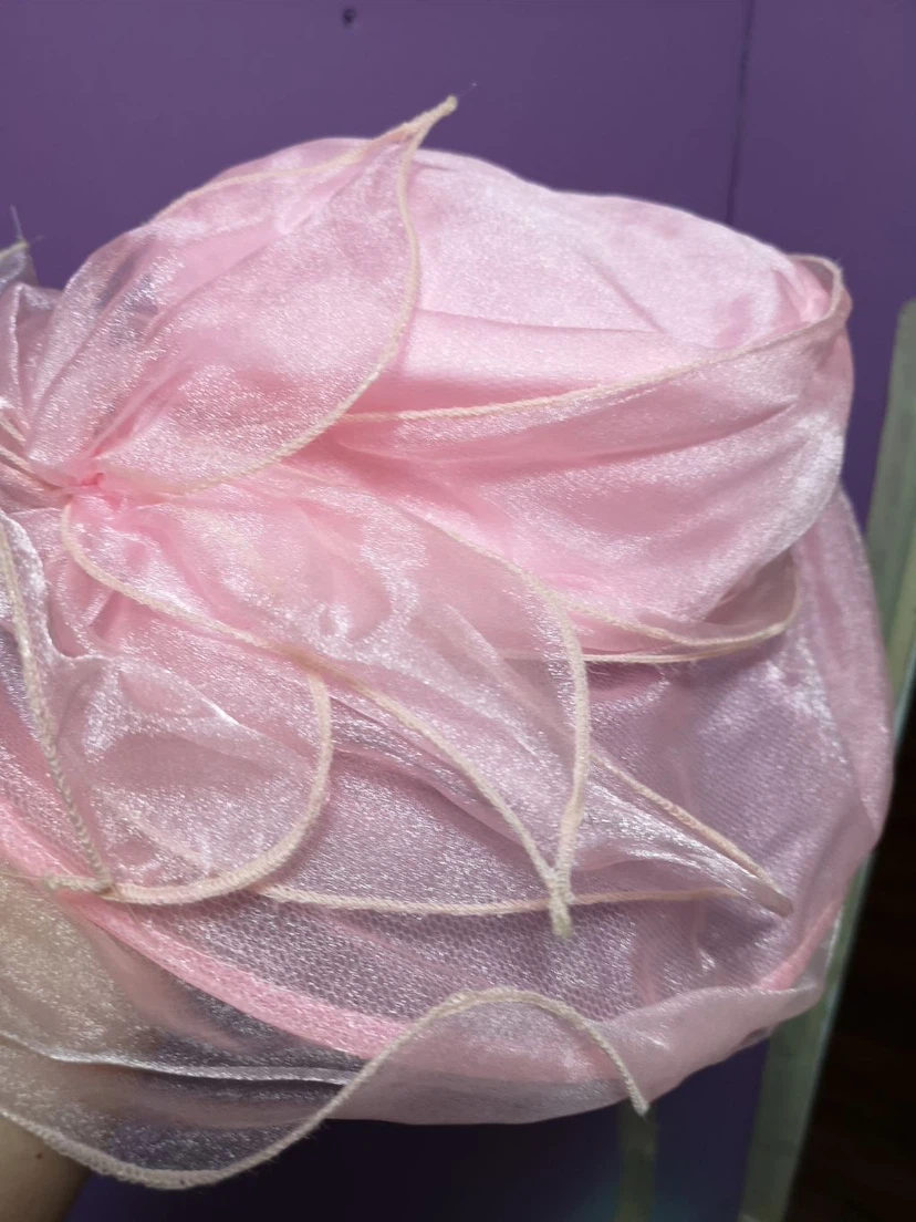 Light Pink Organza Hat - photo 2