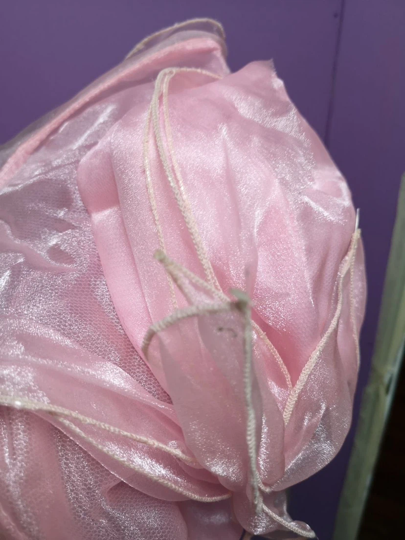 Light Pink Organza Hat - photo 4