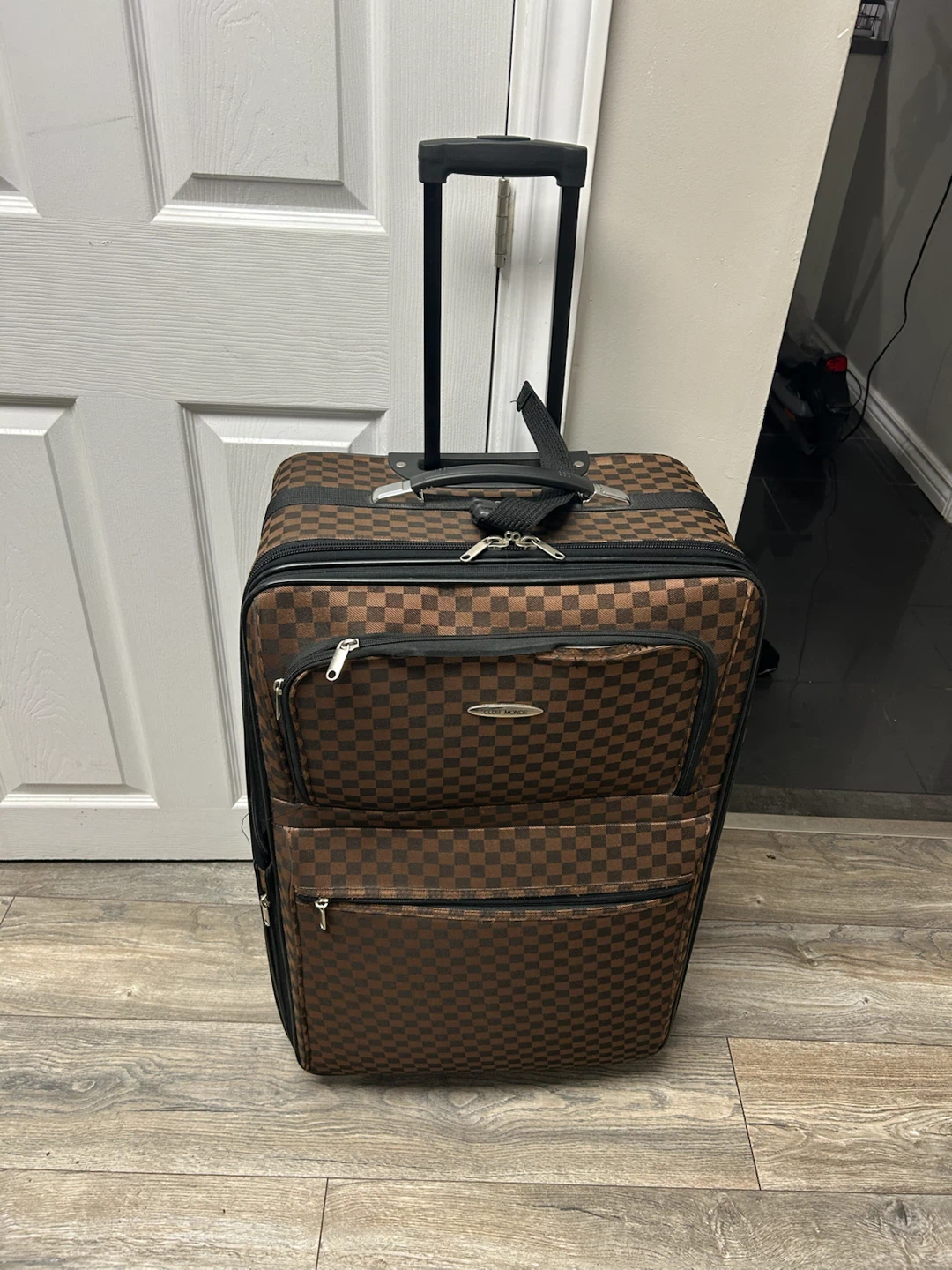 Club Monde Checked Suitcase - photo 3