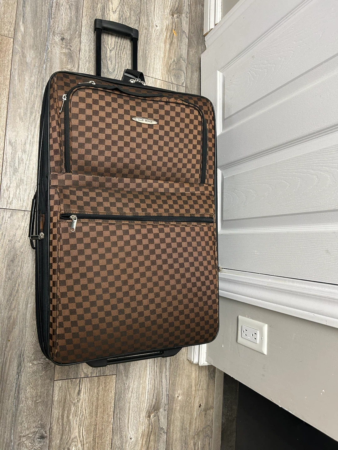 Club Monde Checked Suitcase - photo 4