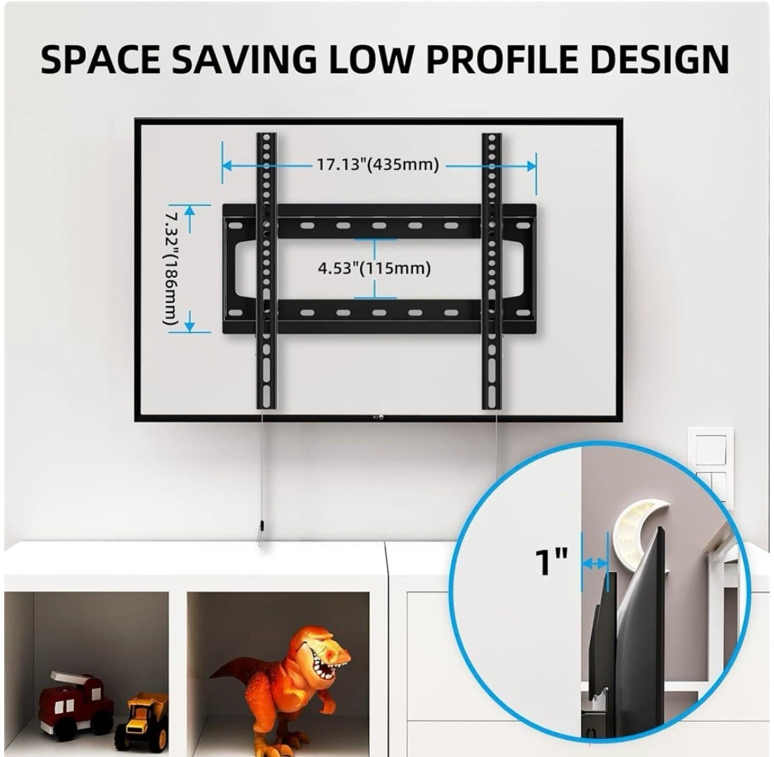 HOME VISION TV Wall Mount TV Mount 26”-65 inch Flat/Curved tv - photo 4