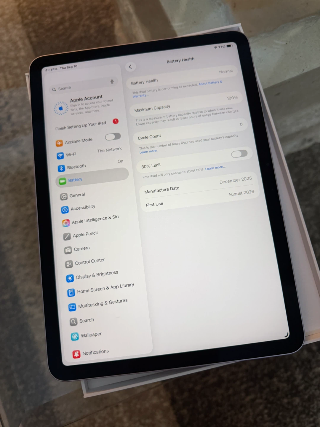 M4 iPad Air 11” 128GB WiFi - NEW - photo 2