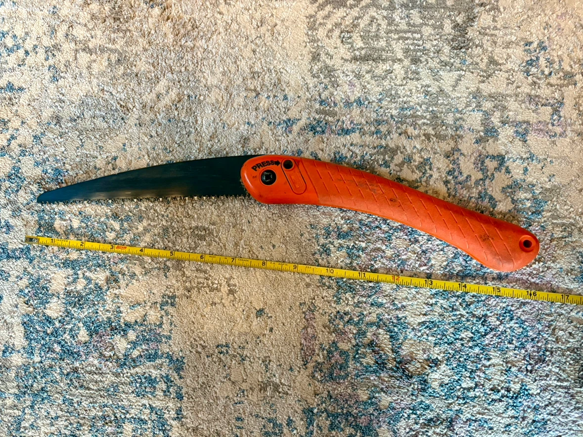 Bahco Folding Pruning Saw - photo 2