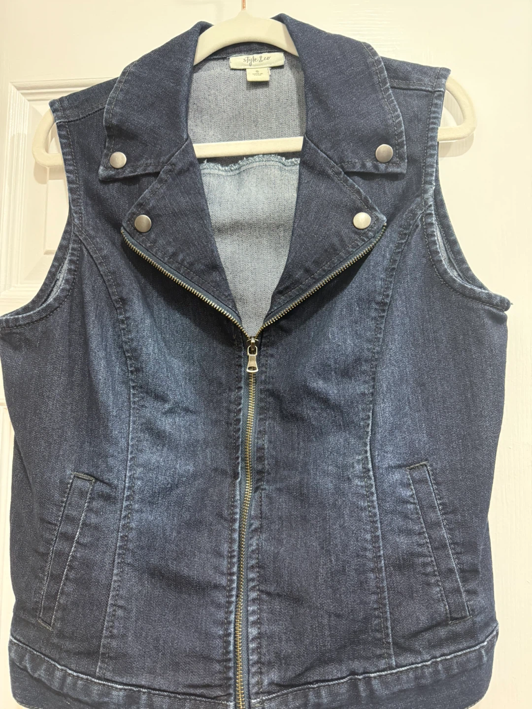 Style & Co. Denim Vest