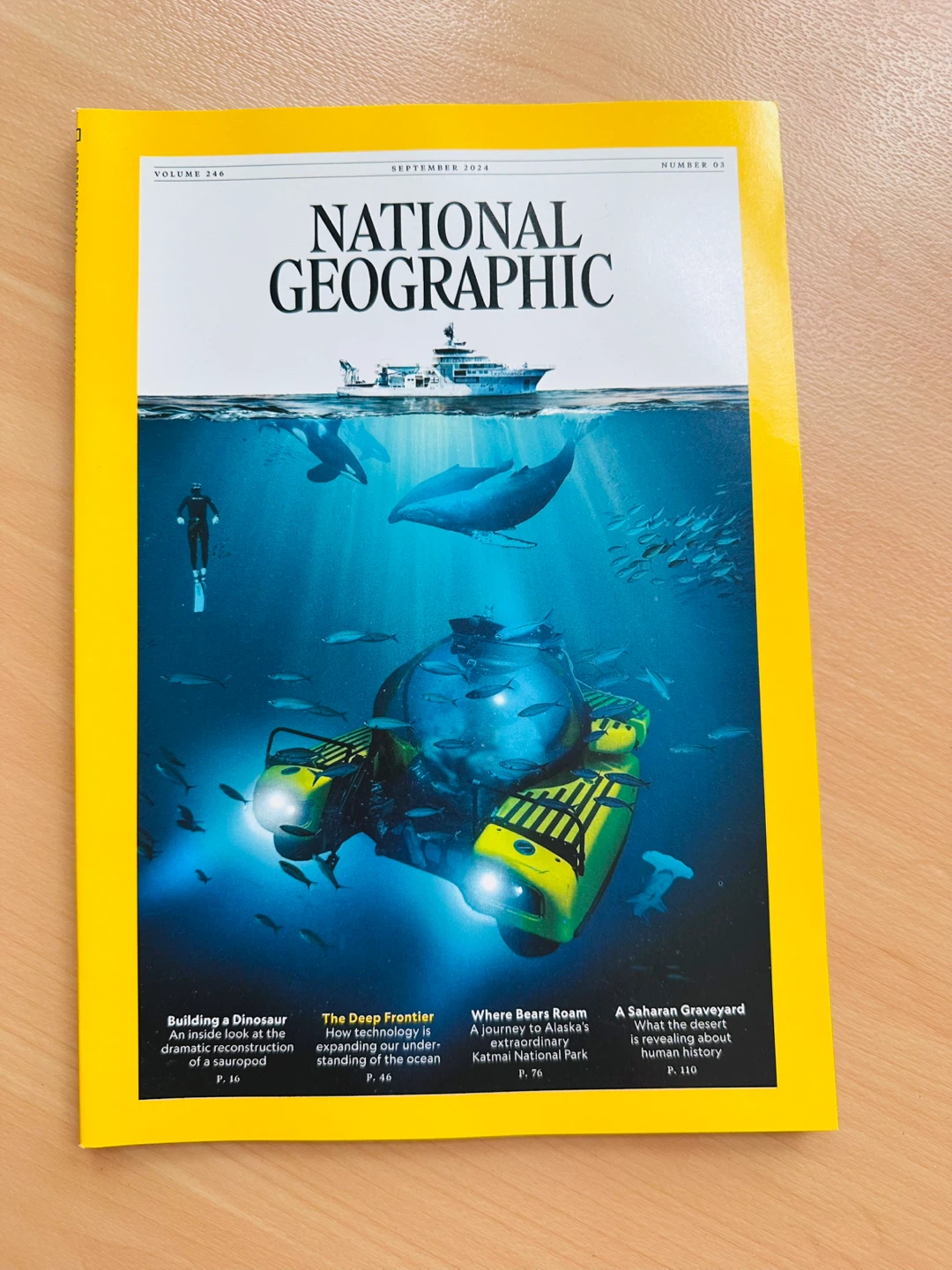 National Geographic Magazine September 2024🏈