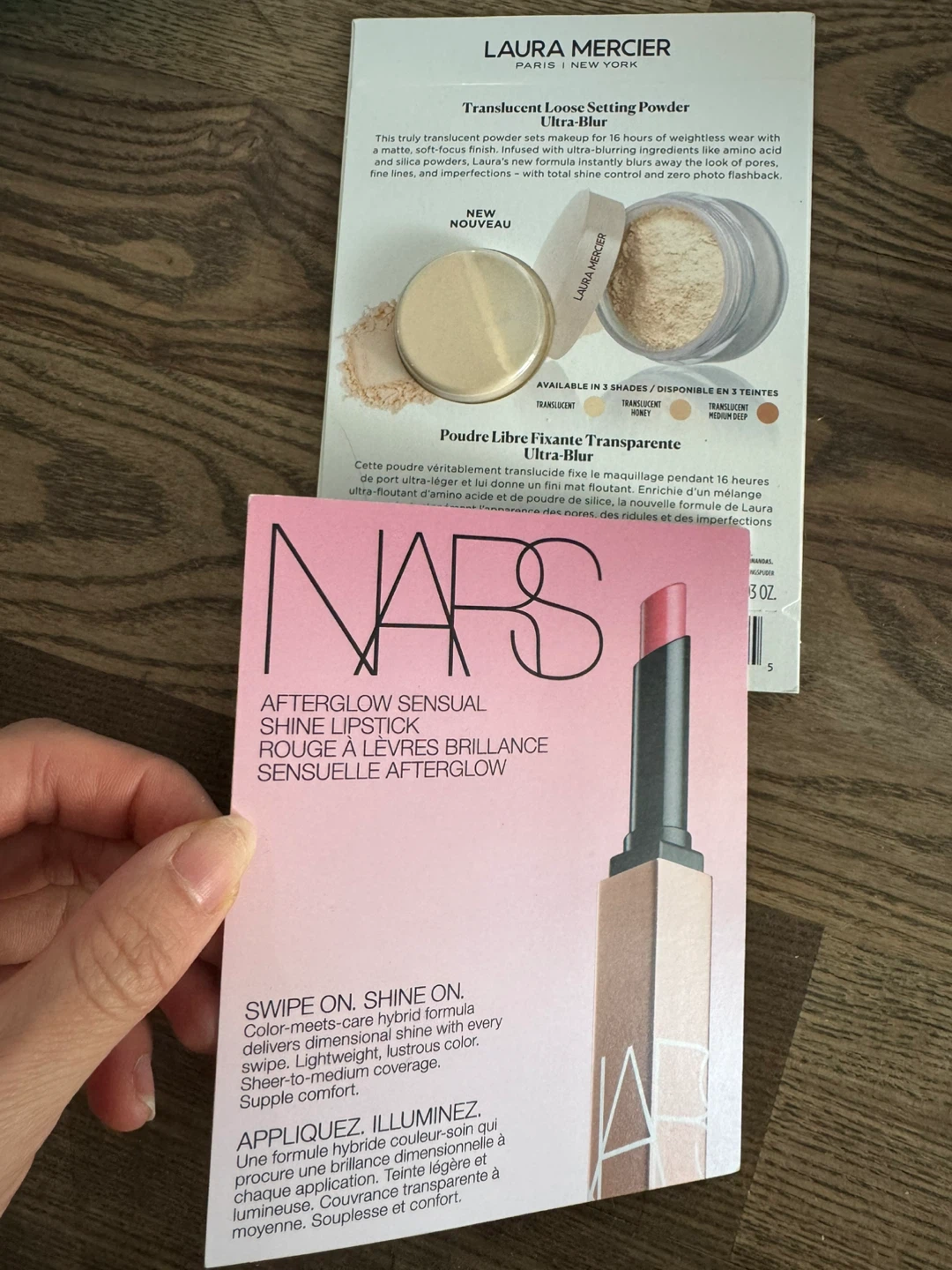 Laura Mercier Powder and NARS Lipstick Sample Set - photo 5