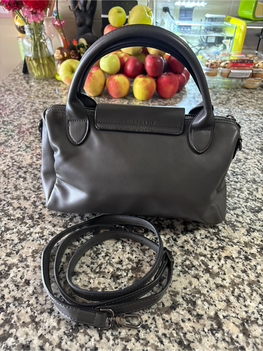 Longchamp Le Pliage Cuir Handbag - photo 3