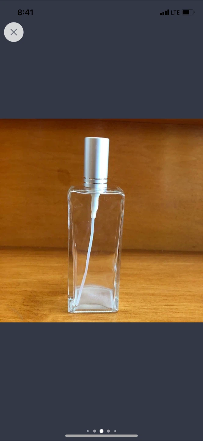🏈Empty Rectangular Glass Spray Bottle