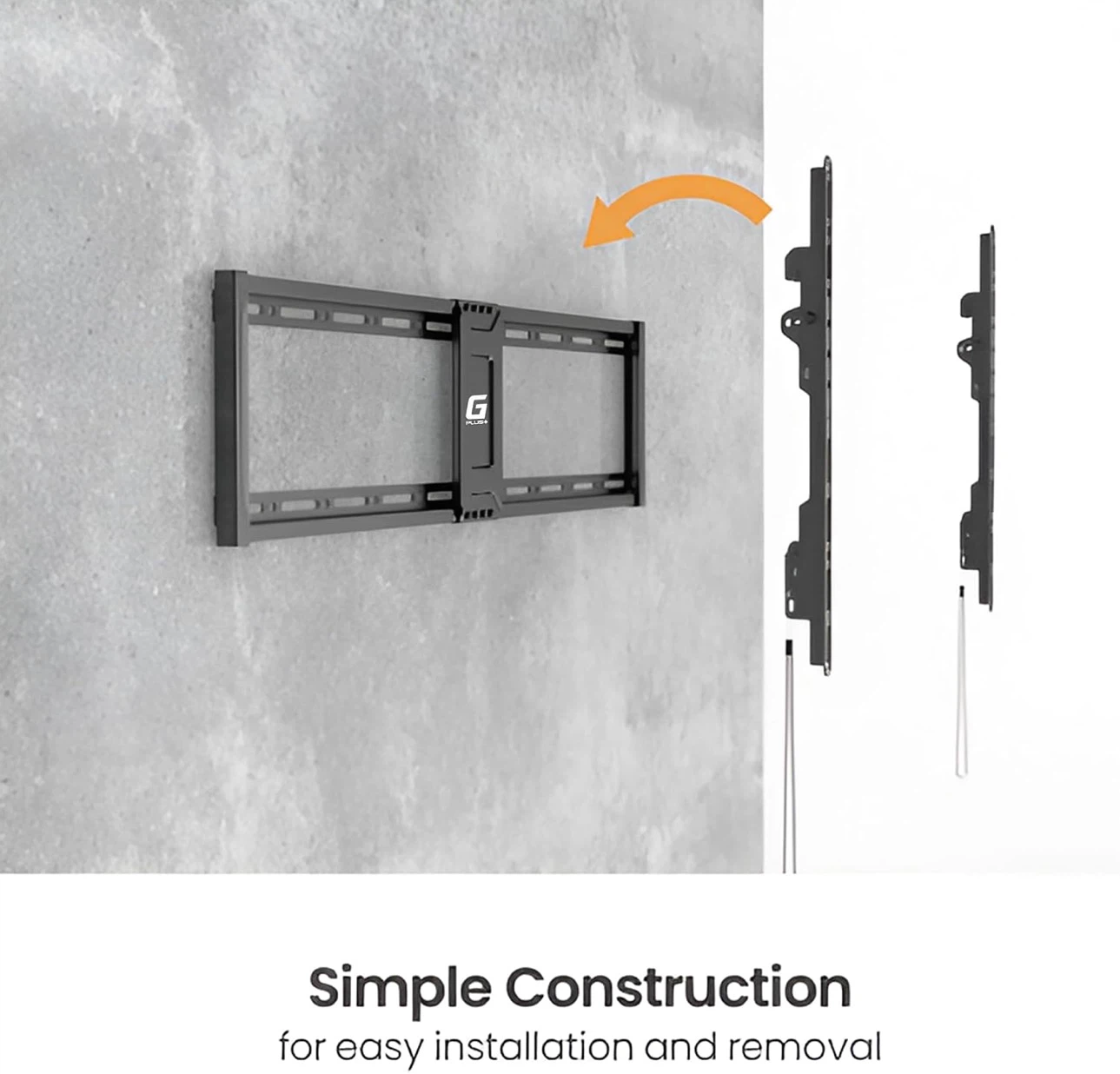 G Plus+ Tilting TV Wall Mount for 43 to 95 inch Tv - photo 3