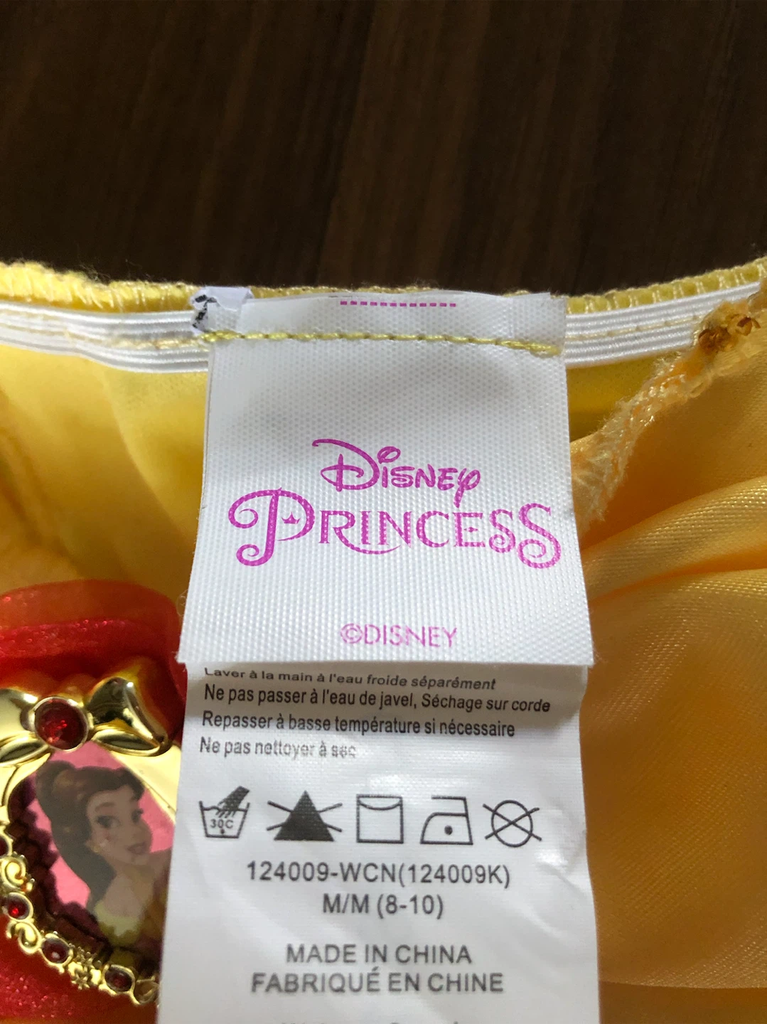 Disney Princess Belle Dress (Size M 8-10) - photo 3
