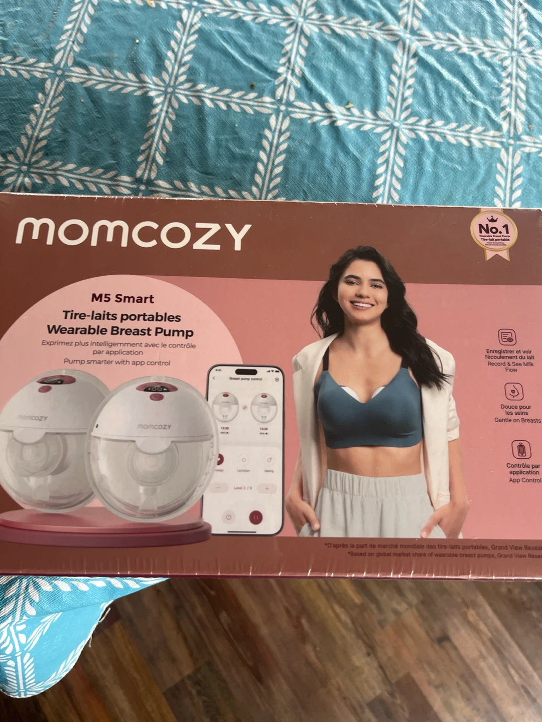 M5 momcozy breast pump