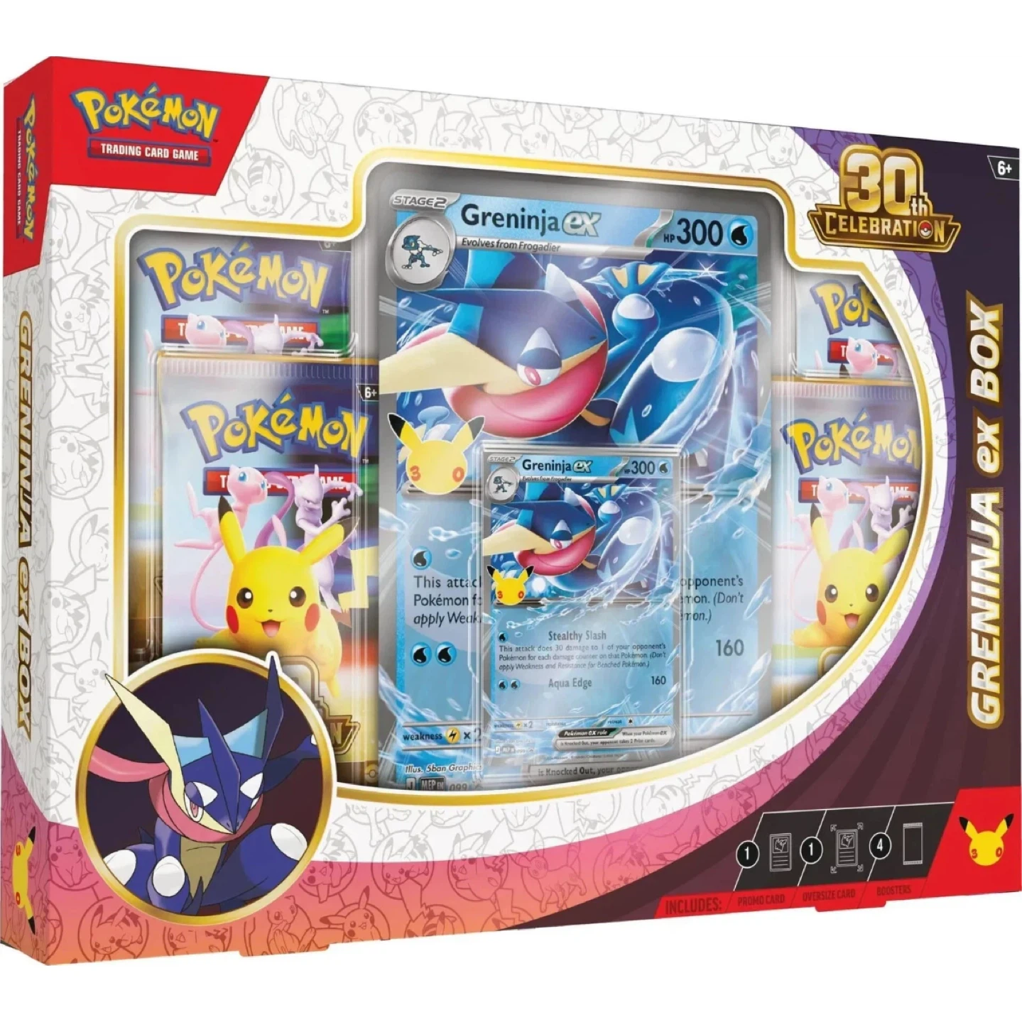Pokemon 30th Celebration Greninja Ex Box