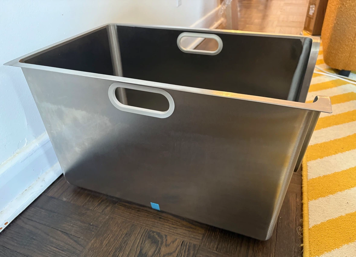New XL Stainless Steel Cat Litter Box - photo 3