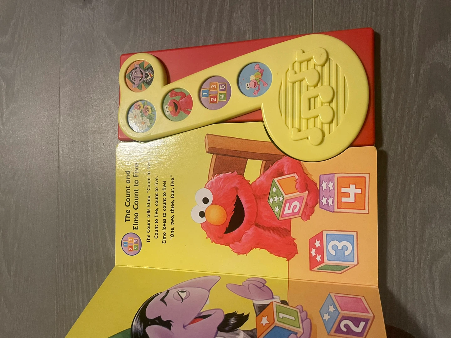 🏈Sesame Street Count-Along Songs Play-a-Song Book - photo 3