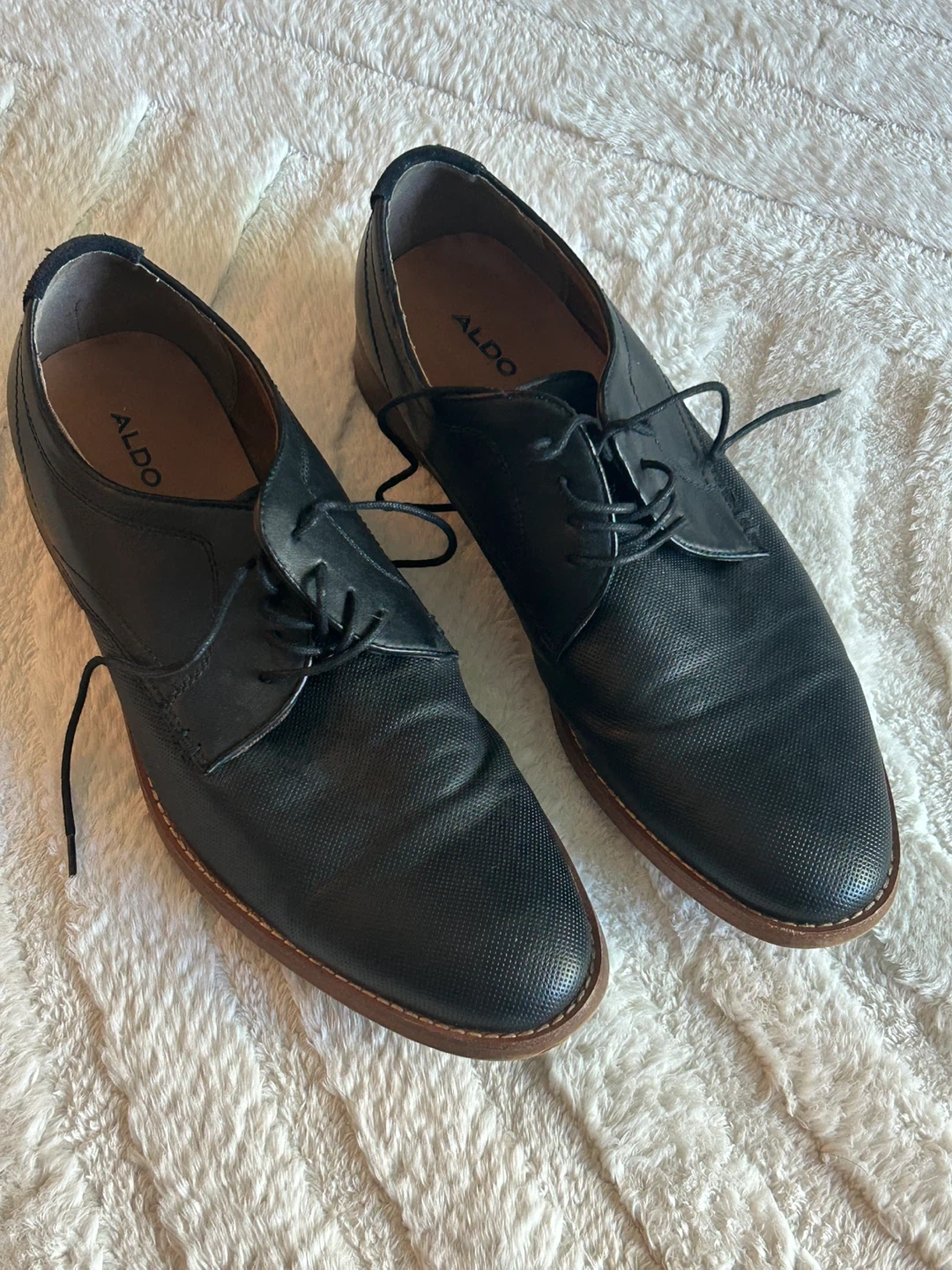 ALDO Men's Black Dress Shoes