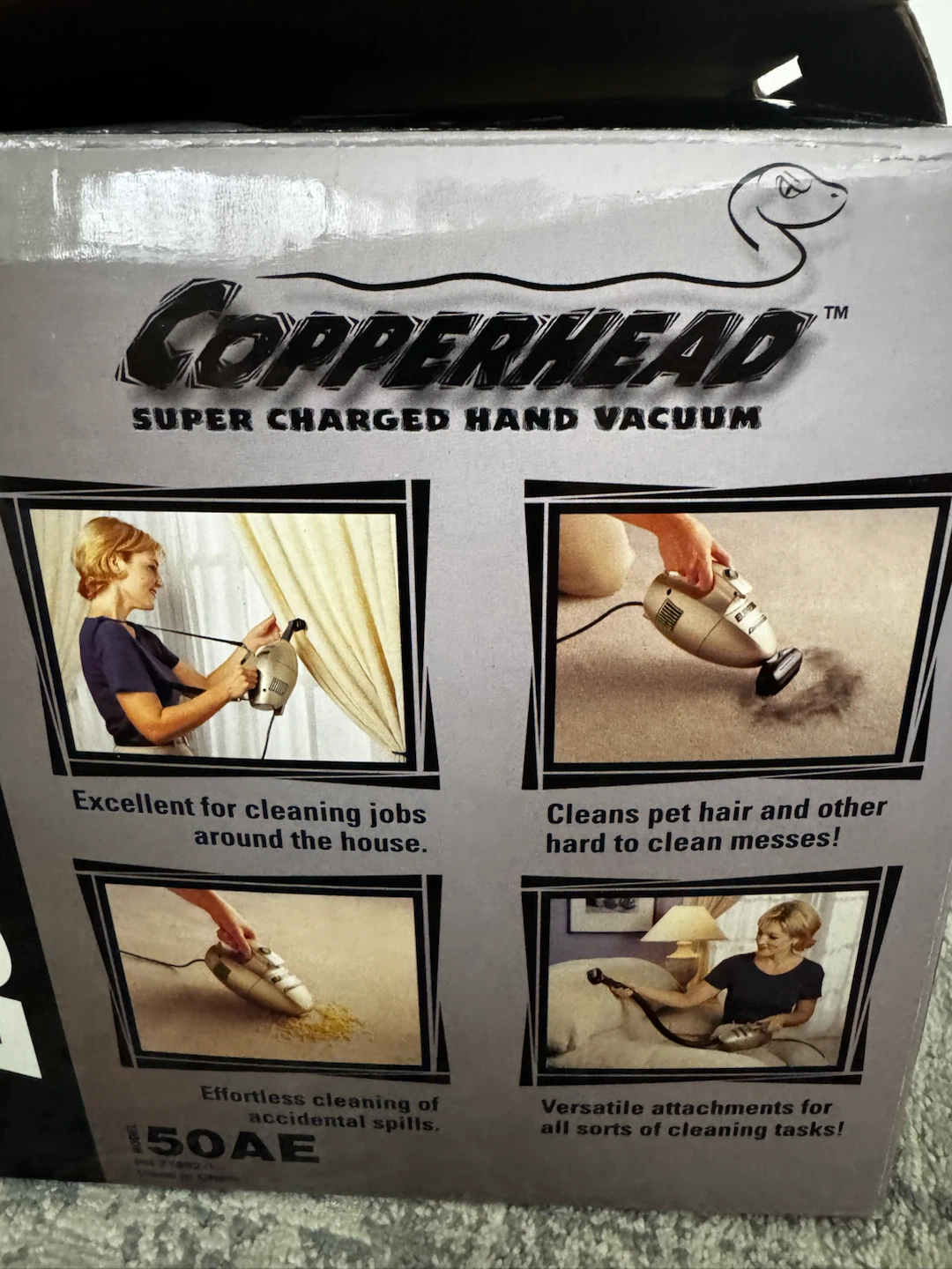 Eureka Copperhead Hand Vacuum Model 150AE - photo 3