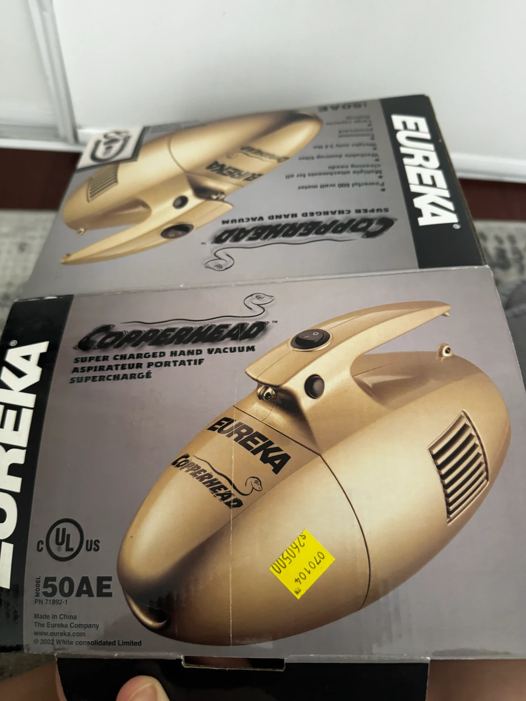Eureka Copperhead Hand Vacuum Model 150AE - photo 4