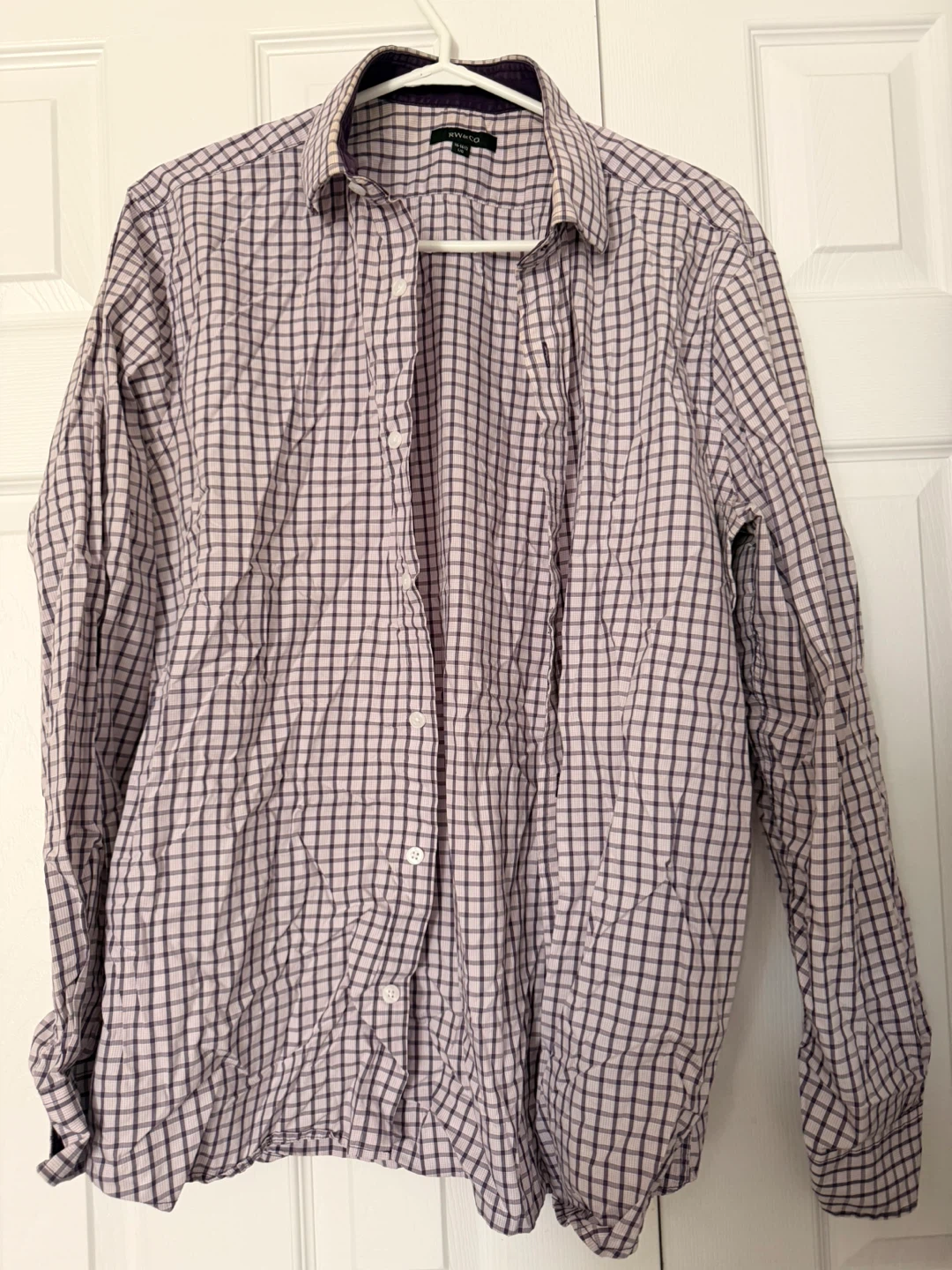 RW&CO Button-Down Shirt Plaid