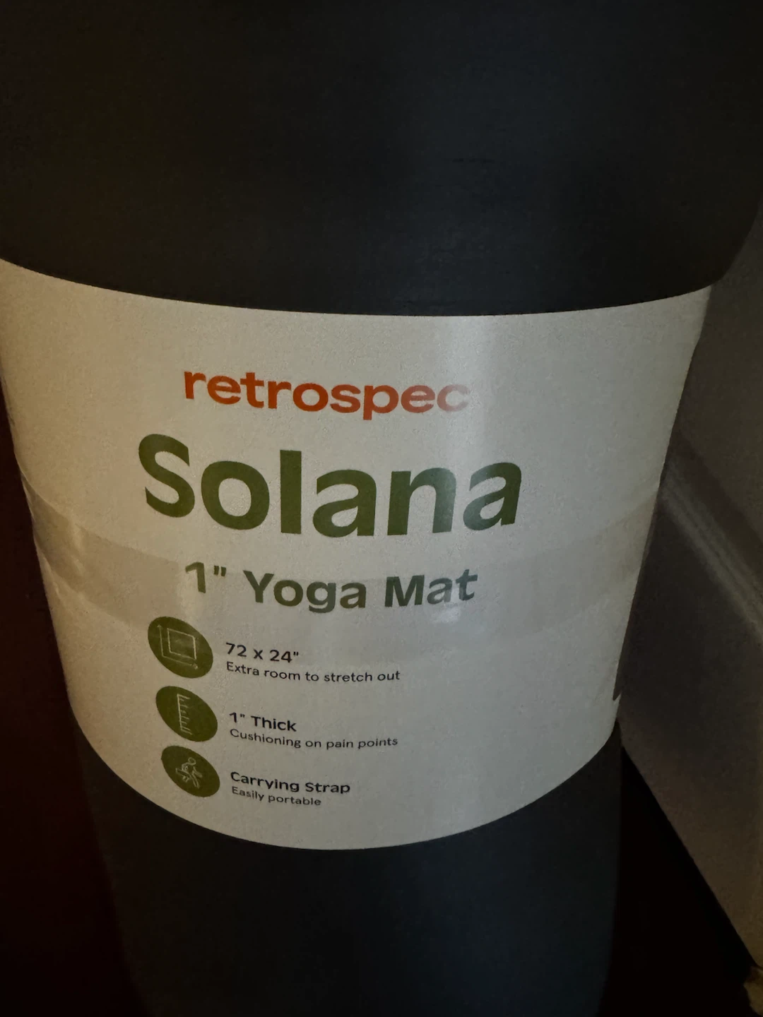 Retrospec Solana 1" Thick Yoga Mat - photo 2