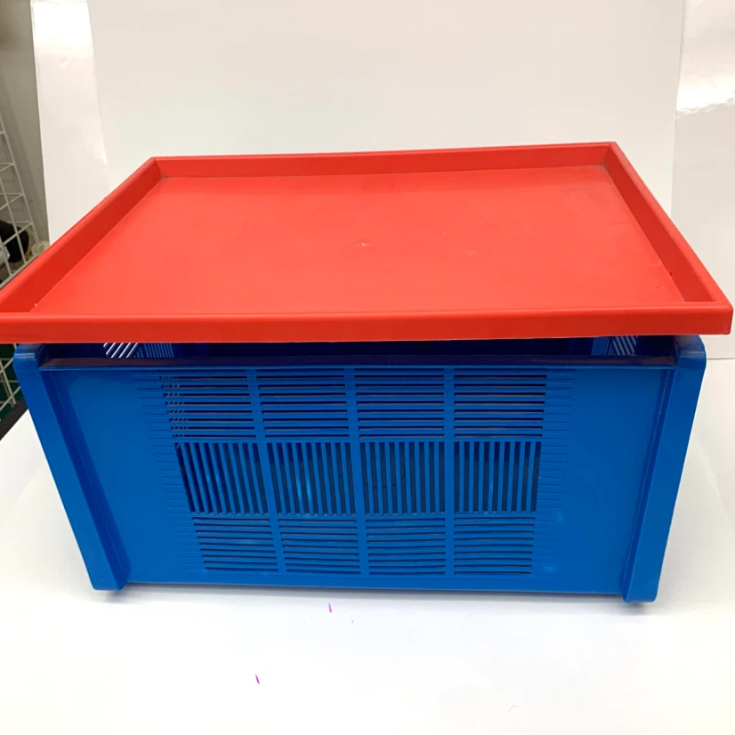 Kids Storage Bin Toy Organizer Plastic Basket Blue Red - photo 5