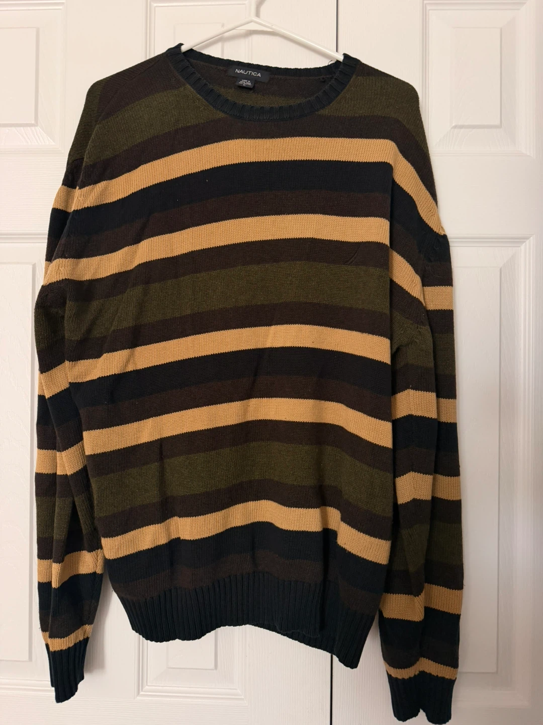 Nautica striped sweater xl