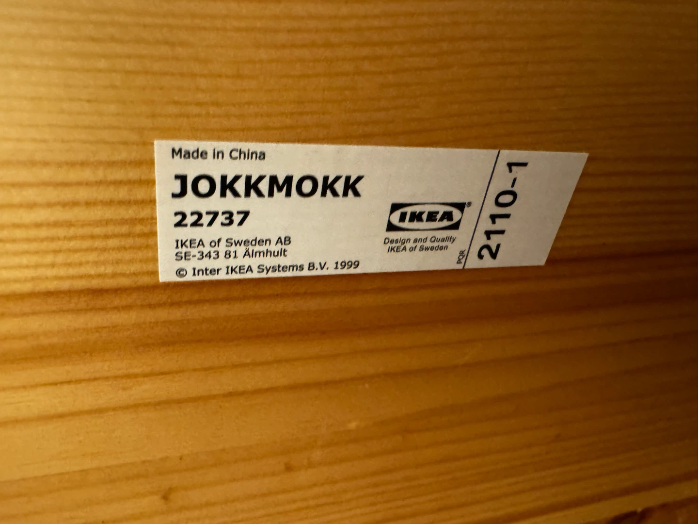 3 IKEA JOKKMOKK Pine Dining Chairs - photo 3