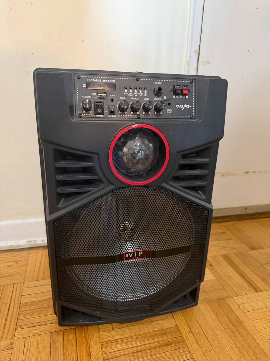 BVIP W1218 Portable Karaoke Speaker