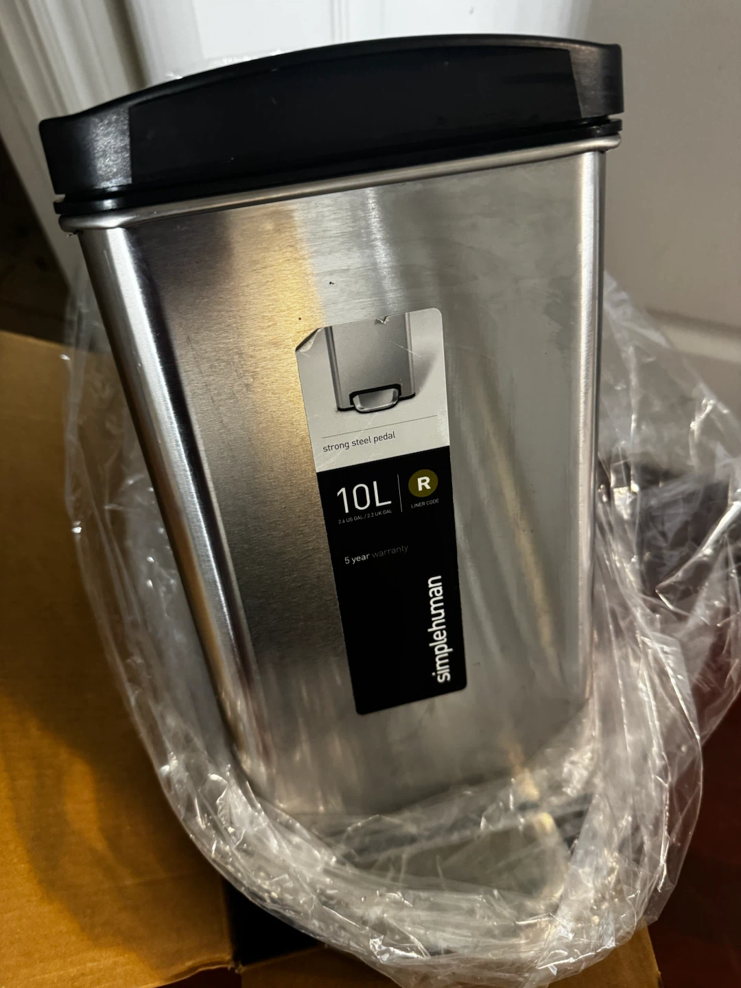 Simplehuman 10L Slim Step Bin - photo 2