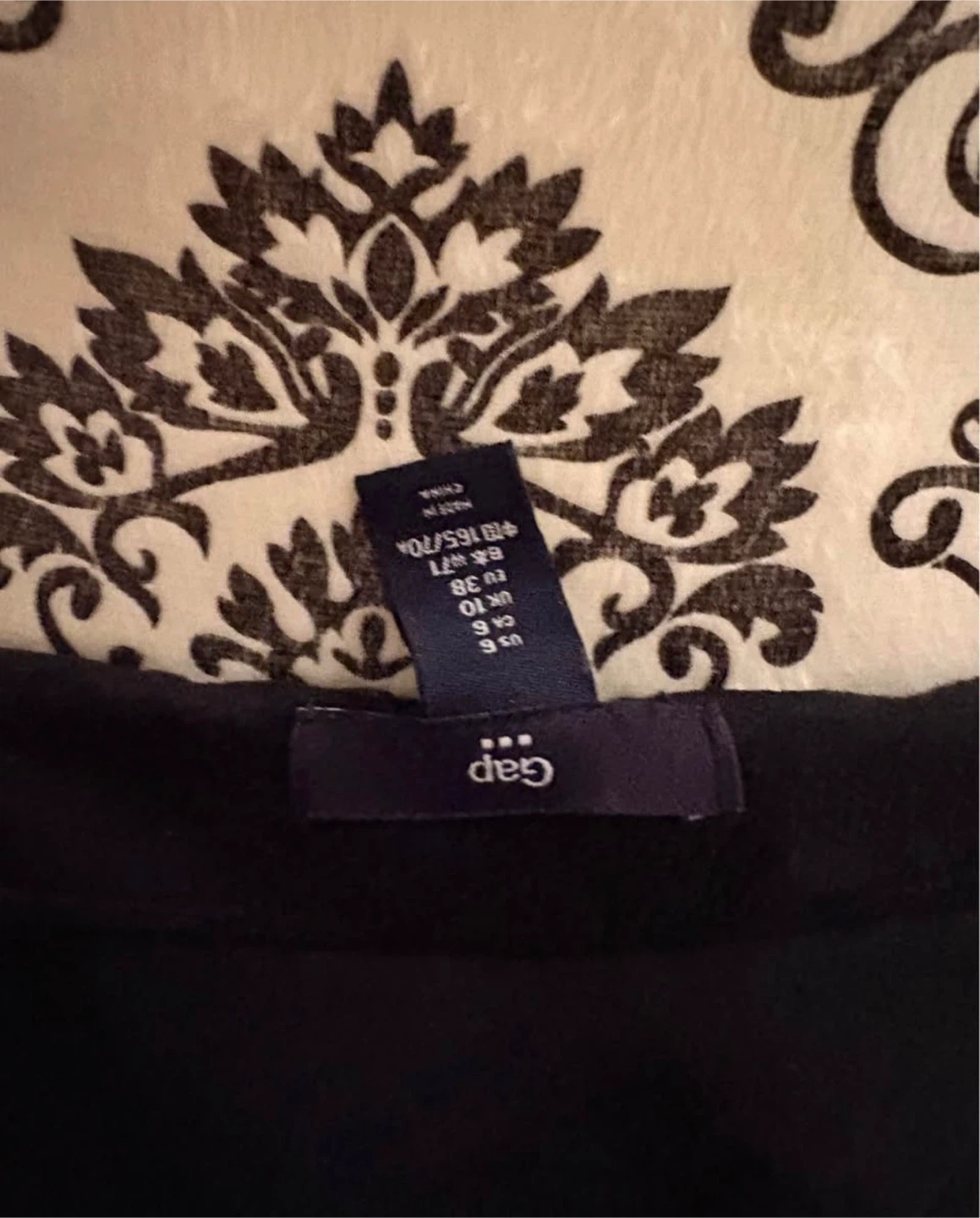 🏈Gap Black Button-Front Skirt - photo 3