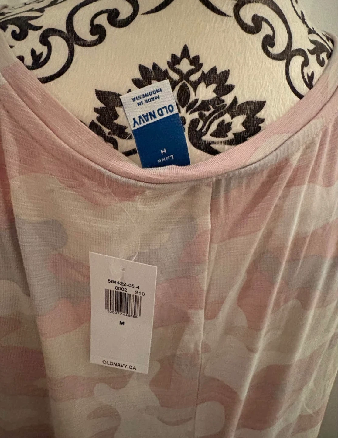 🏈Old Navy Luxe Tank Top - Pink Camo - photo 3