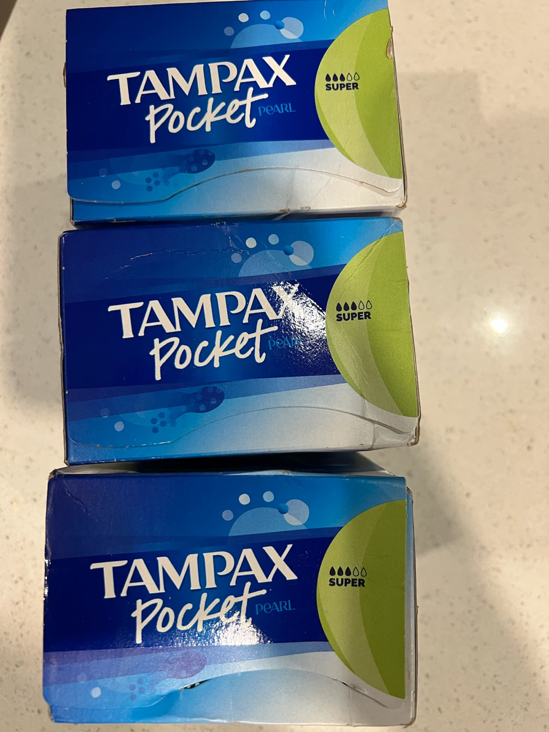 3 Boxes Tampax Pocket Pearl Super Tampons - photo 3