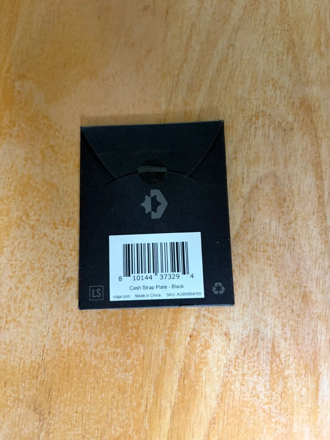Ridge Cash Strap Plate - Black - photo 2