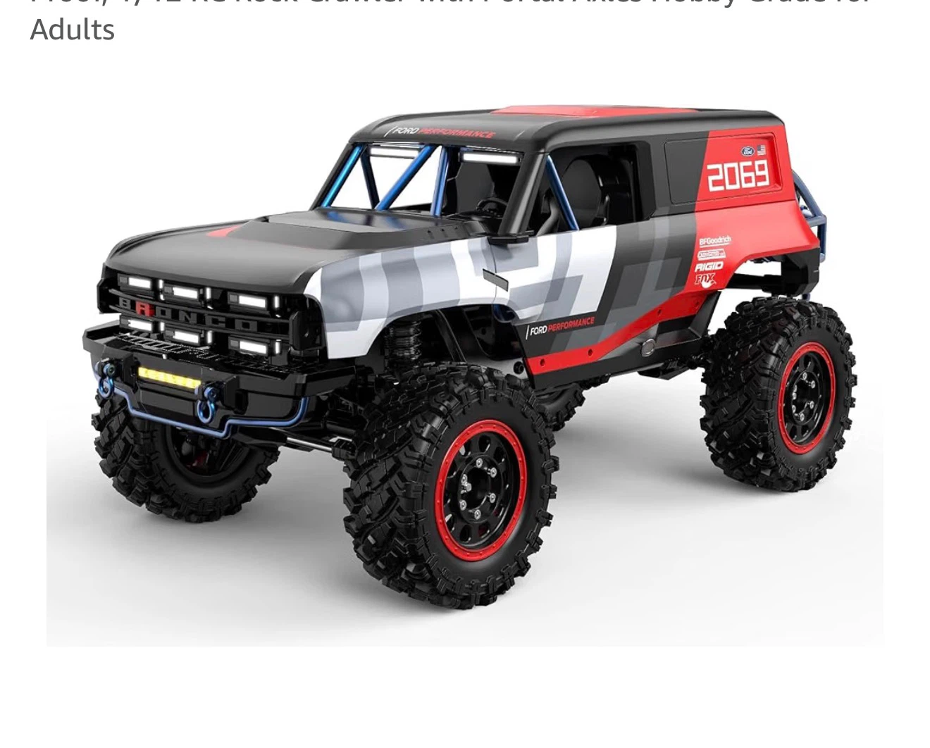MJX H12P Hyper Go Ford Bronco R RC Car