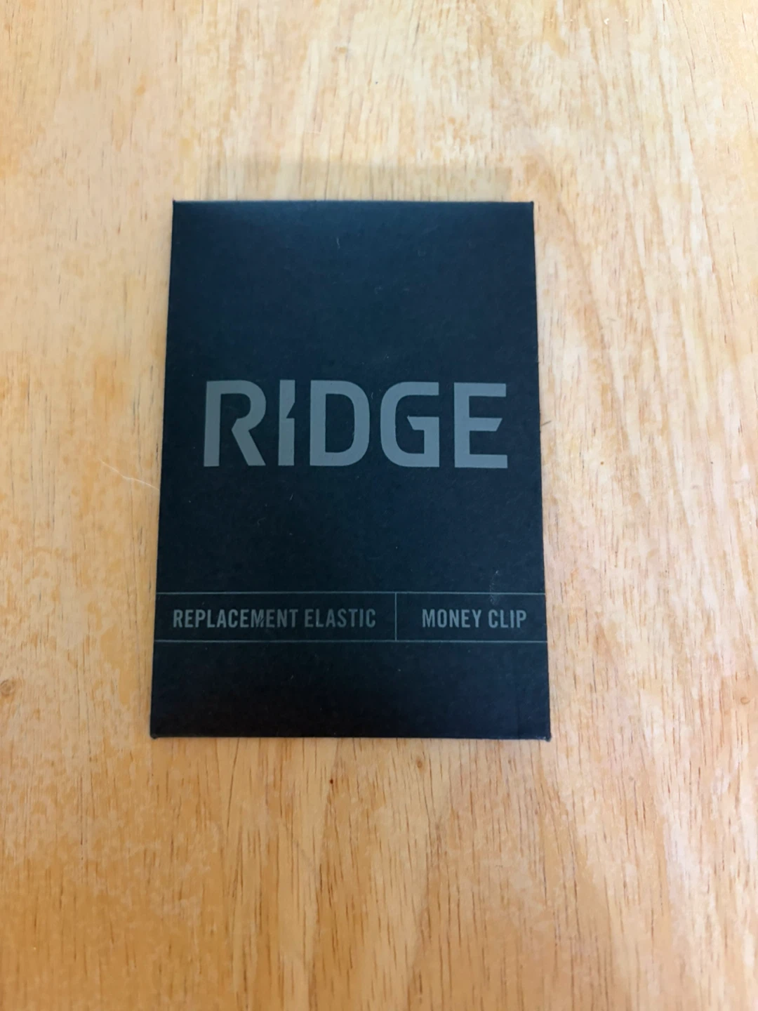 Ridge Wallet Replacement Elastic Money Clip
