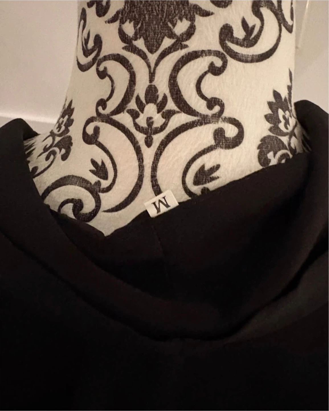 🏈Black Long-Sleeve Bow-Tie Dress - Medium - photo 3