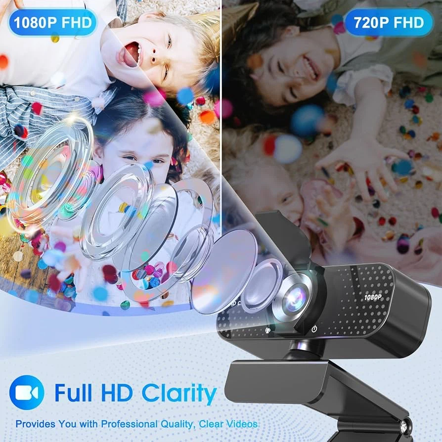 1080P Full HD Webcam with Privacy Cover - photo 2