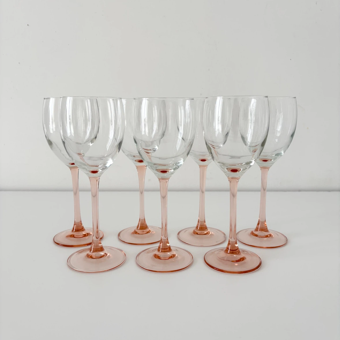 Vintage Wineglasses Glasses • Set of 7 - photo 2