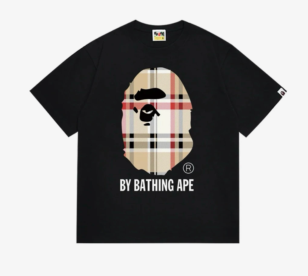 A Bathing Ape Black Graphic T-Shirt