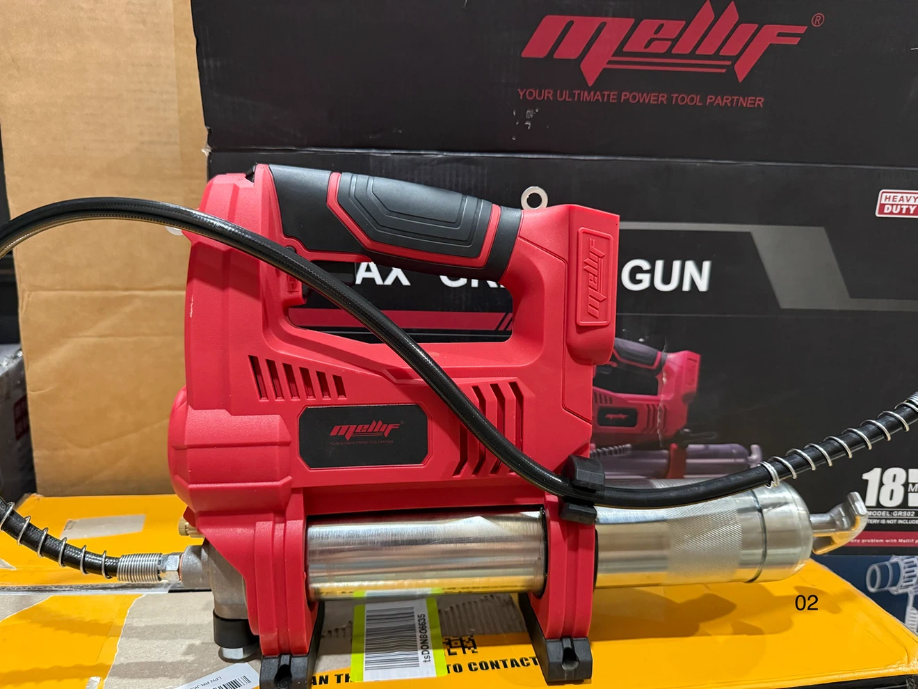 Mellif 18V Cordless Grease Gun GRS02 - photo 3