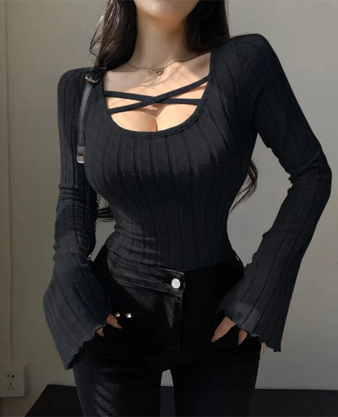 Black Long Sleeve 🤍