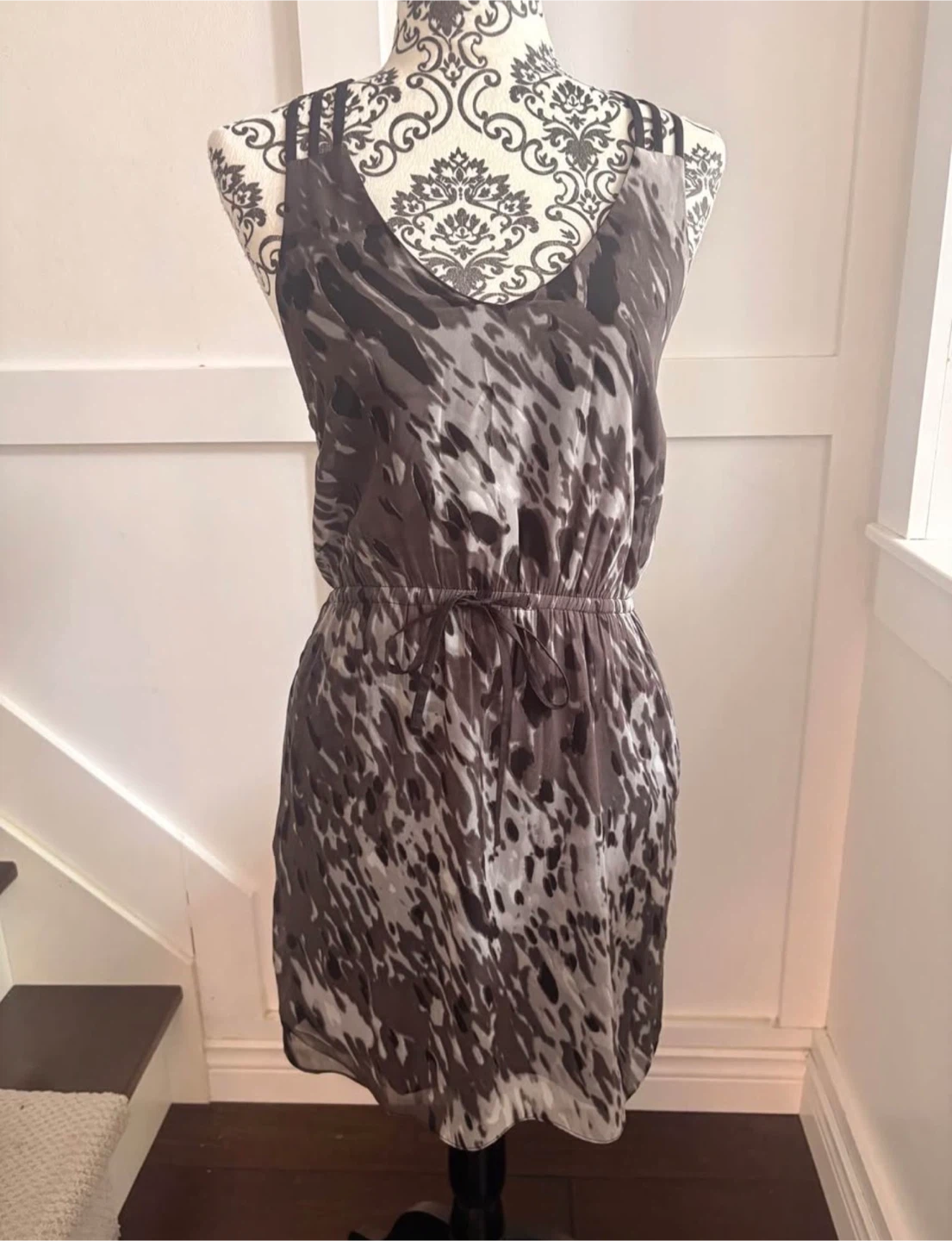 🏈W118 by Walter Baker Animal Print Dress