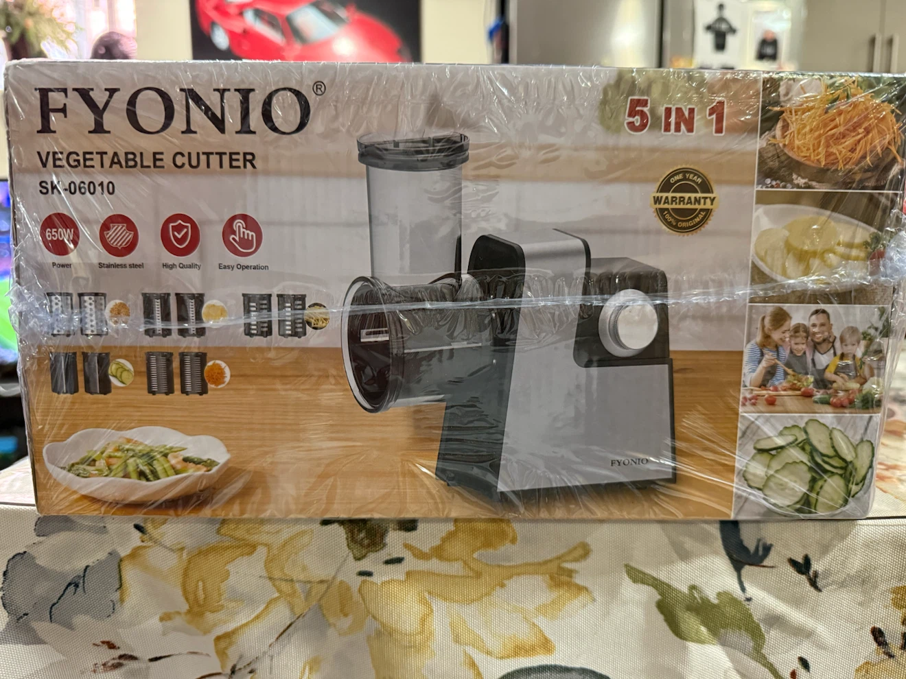 Fyonio 5-in-1 Electric Vegetable Cutter - photo 4
