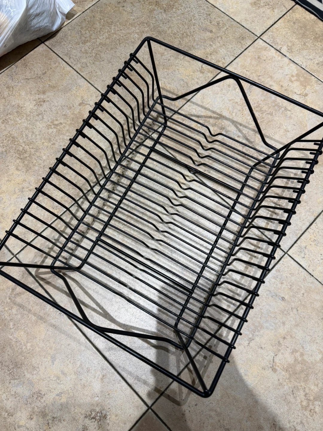 Black Wire Dish Drying Rack