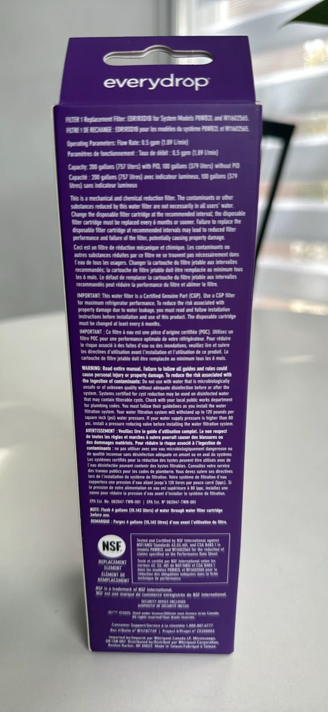 Everydrop Filter 1 Refrigerator Water Filter - photo 3