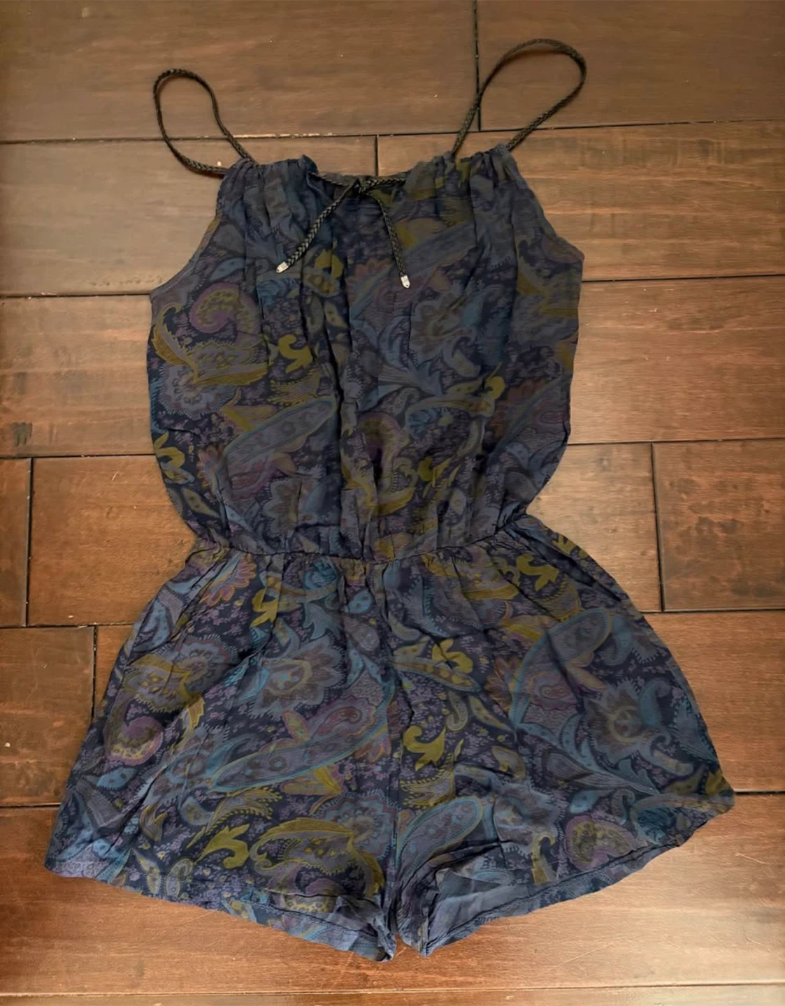 🏈Miss Jessy Paisley Romper