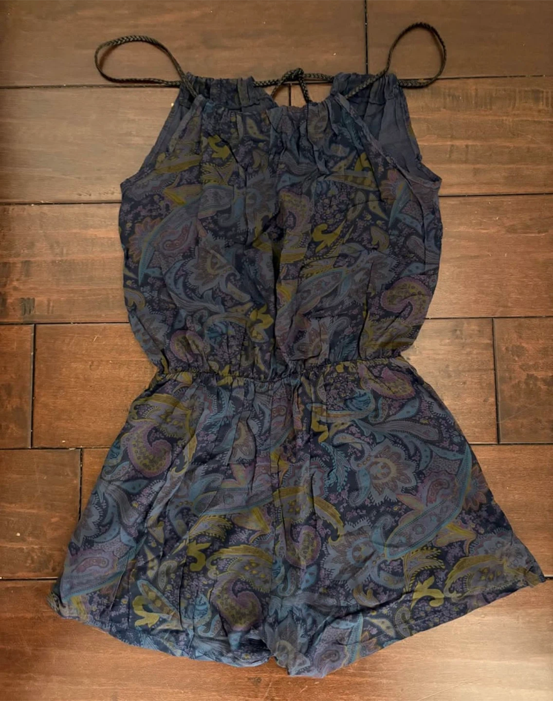 🏈Miss Jessy Paisley Romper - photo 2