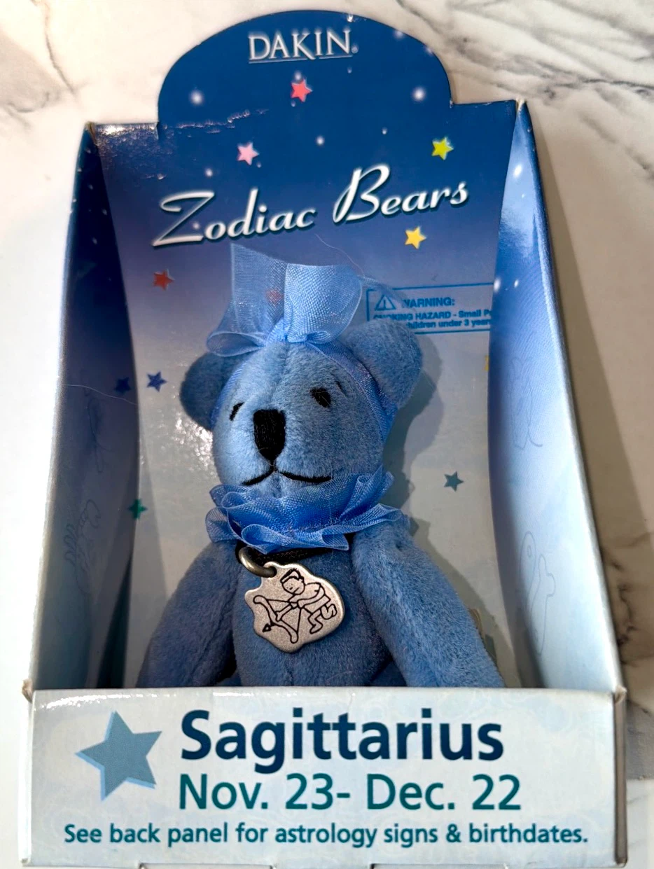 Sagittarius Zodiac Bear Plush Collectible by Dakin - photo 2